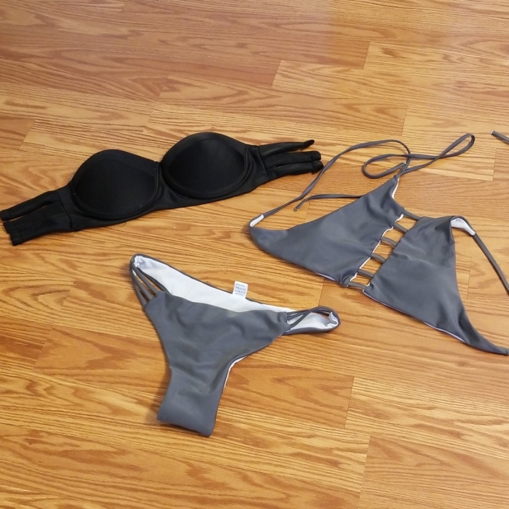 Bathing suit pieces